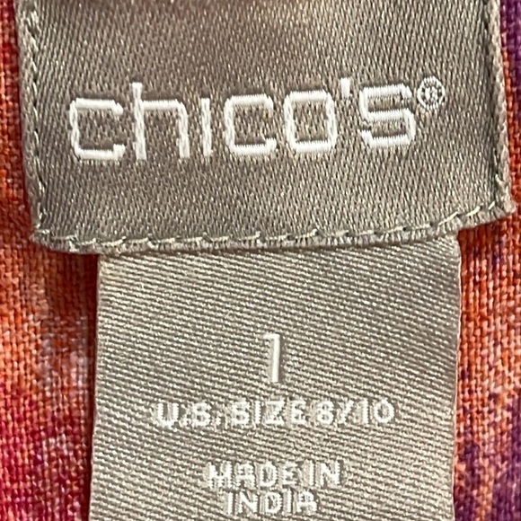 Chico’s Ikat Relaxed Fit Dress - EUC - Picture 5 of 7